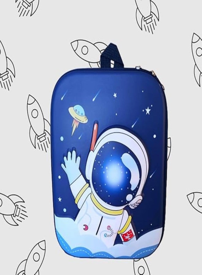 CHADU Cartoon Spaceman Astronaut School Bag for Kids - Cute & Durable Backpack for Boys & Girls | Lightweight & Spacious Schoolbag - Image 3